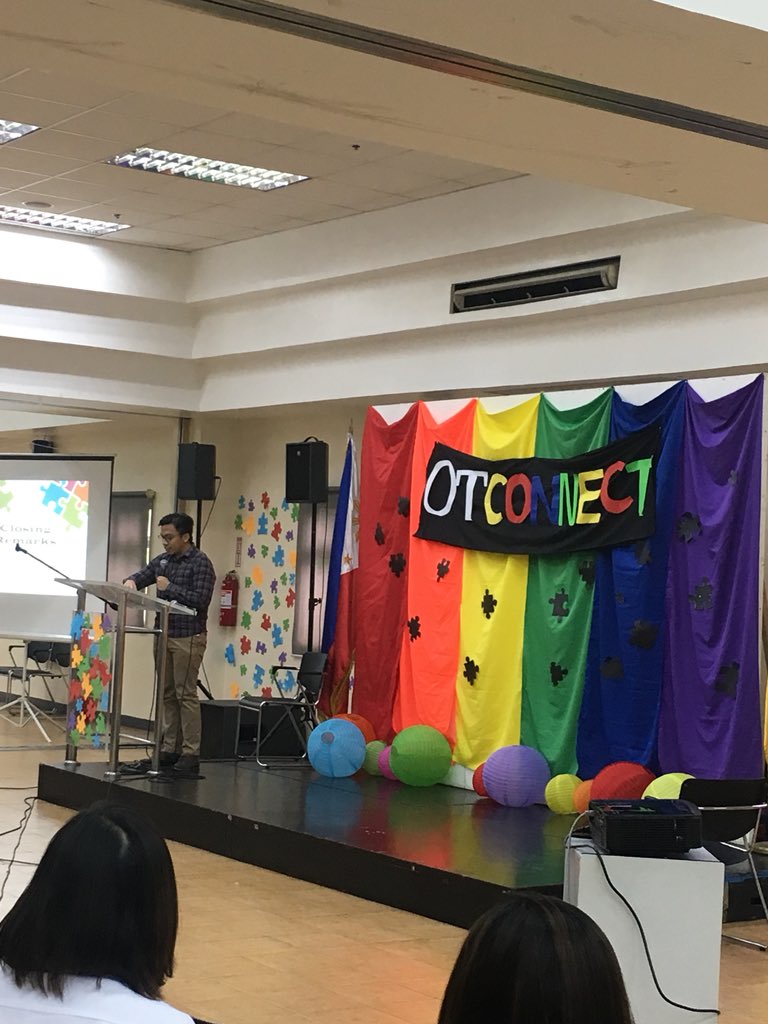 4OTeam's tweet photo. Closing remarks from Mr. Kim Gerald Medalion, OTRP, MHPEd #OTCONnect2019 https://t.co/2hocDB7hB9