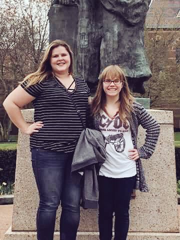 Our sisters Colleen and Veronica visited Gallaudet University and the Smithsonian Museum of Natural History in Washington, D.C. today! #Explore #PhiSig #Ship