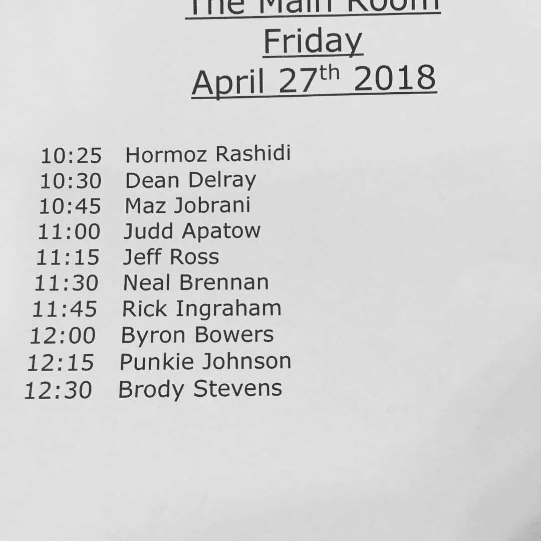 TheComedyStore's tweet image. Set times tonight for The Best of The Store Late Show! #thecomedystore