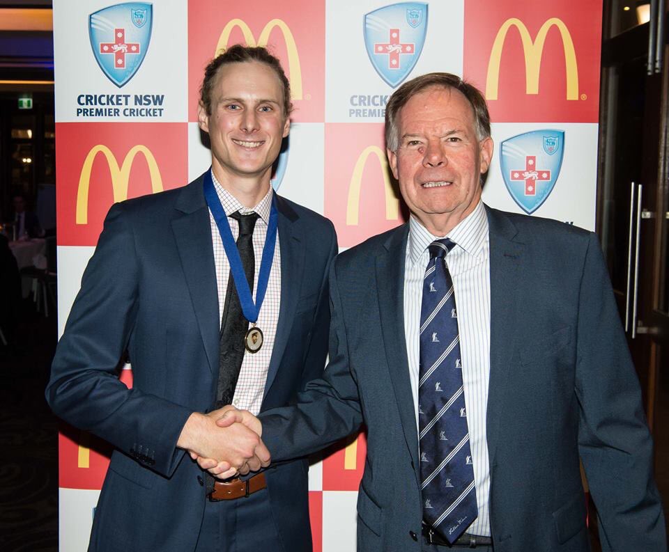 Congrats to Jono Cook for taking out the O’Reilly Medal as First Grade Player of the Year!