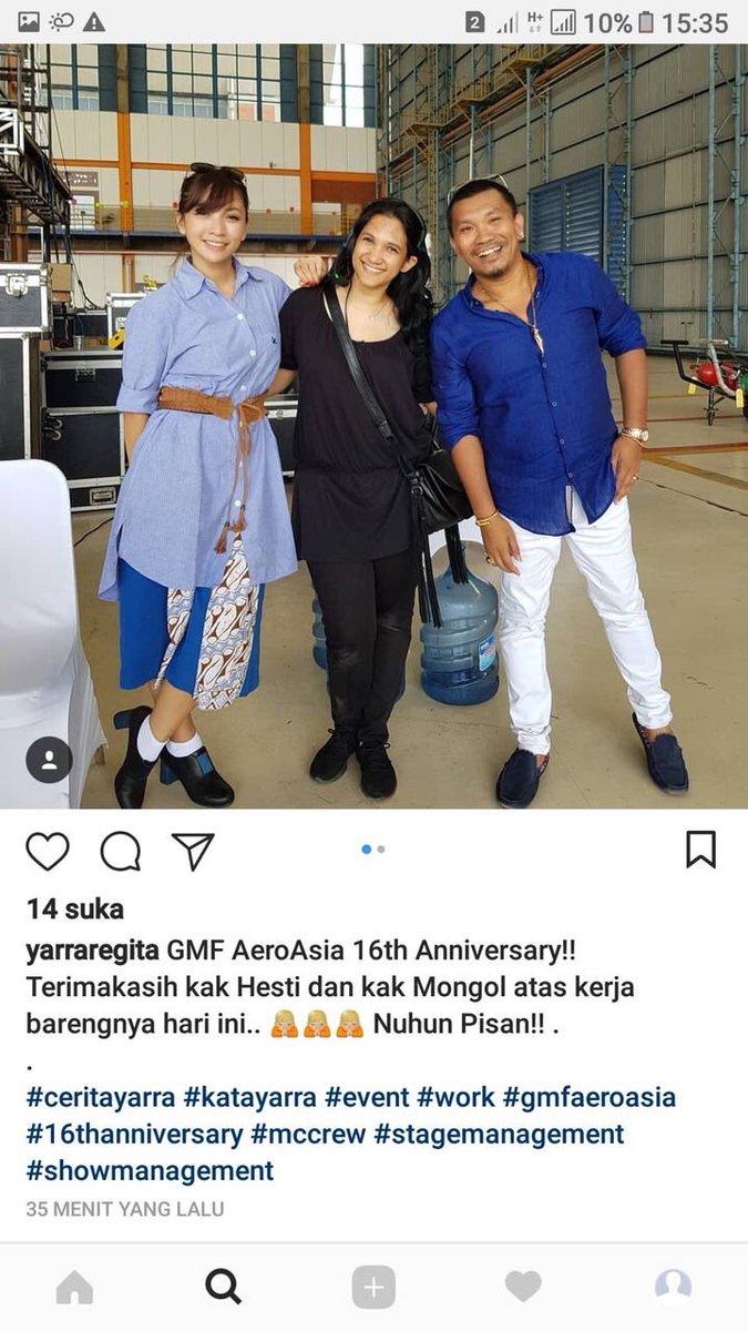 abdurarsyad's tweet photo. Harusnya acara ada GS dua, tapi jadi saya sendirian. Kaka Mongol bilang diri sakit lagi :)) https://t.co/REnSXb15pO