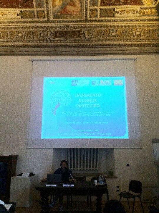 VillaGiuliaRm's tweet photo. #archeofestMW #MuseumWeek Parla Massimo Massussi presentando il ruolo e il valore dell'archeologia sperimentale https://t.co/TSA9c5wreV
