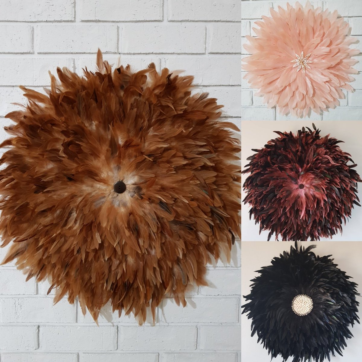 Some more beautiful Juju's added to our collection. Now available online.
dustysea.com.au

#juju #jujuhat #homeMade #HomeDecor #Feathers #Bohemian #handmade #interiors #bohostyle #coastalinteriors #homedecorideas