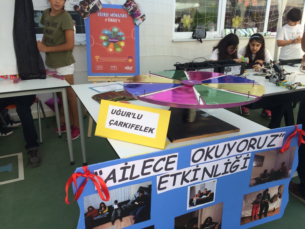 Muratpaşa Uğur’da çarkıfelek ile yarıştık,kitap ödülü kazandık,Türkçe kelimelerimizi tombaladan çekerek eşleştirdik,kendi kitap ayraçlarımızı tasarladık.Sözün özü çok eğlendik.#BilimGünü