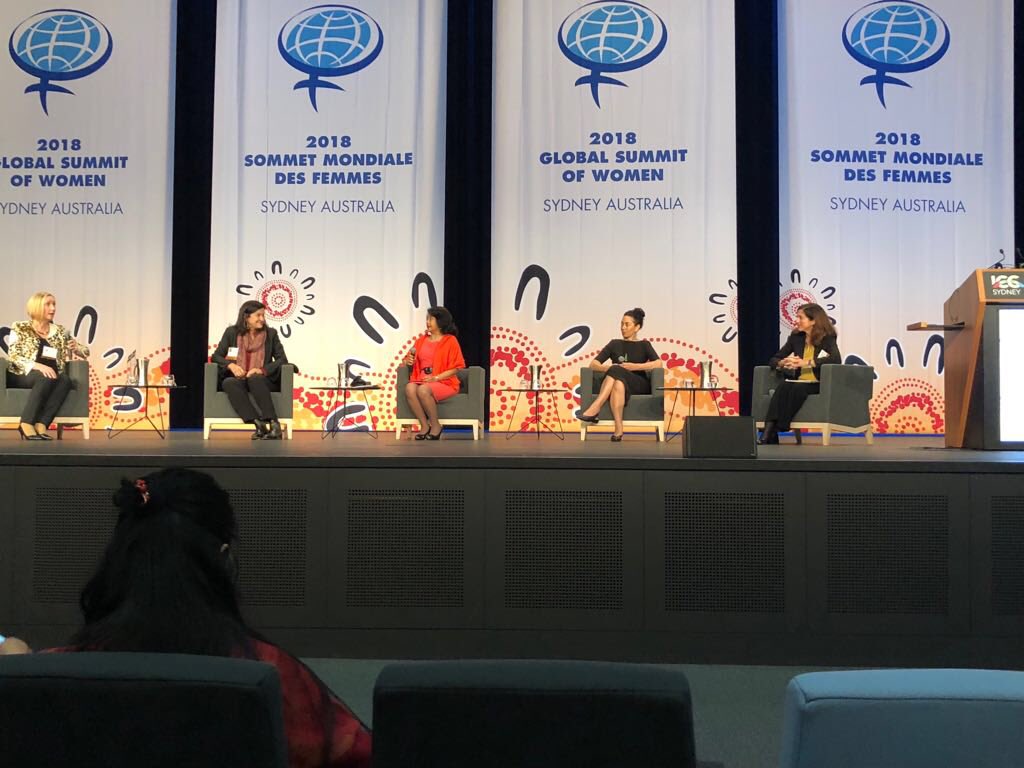 Panel de lujo con women CEO, incluida Inés Justo de España #GSWSydney