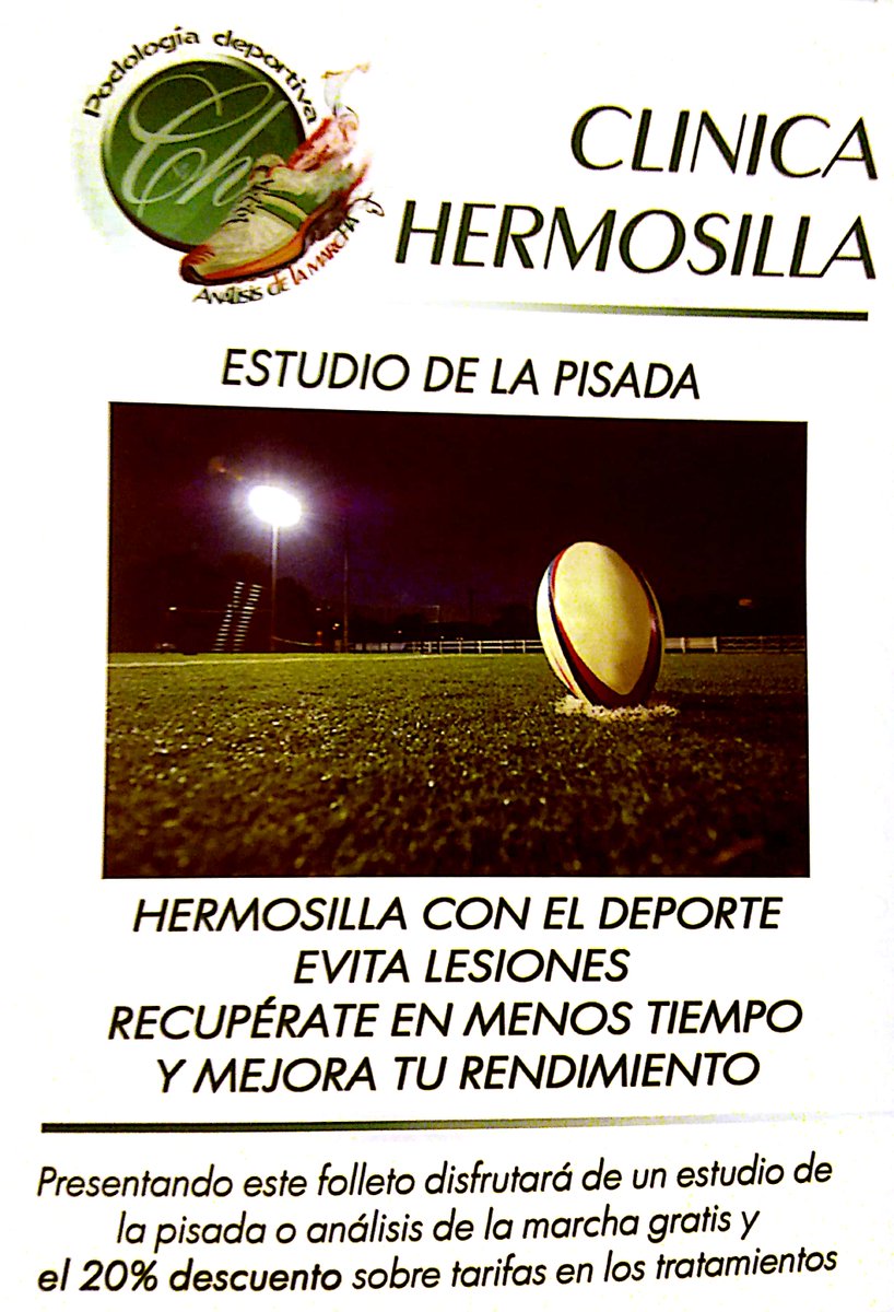 RugbyAlcorcon's tweet photo. Un año más gracias a @chermosilla y a su #ProgramaPreventivo todas las categorías de Rugby base han pasado por su consulta de #Prevencion #Podologiadeportiva #pies .! https://t.co/bqFB9j75vh