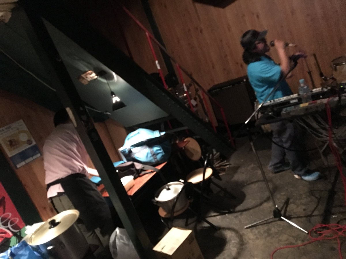 tkrd's tweet photo. HEY MR.MELODY BarMOVE最終回スペシャル、絶賛リハーサル中！20時迄は入場無料なのでお早目でも是非！ https://t.co/Z0E76Hlazm