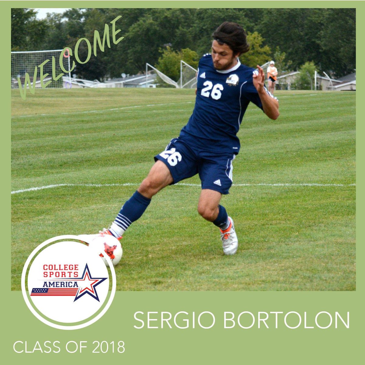 We welcome soccer player Sergio Bortolon from Brazil to #collegesportsamerica.

collegesportsamerica.com/athletes/sergi…

#fall2018 #transfer #soccer #judson #brazil #naia #ncaa #studentathlete #academics #americandream #usa #brightfuture #letsgetstarted #workingwiththebest