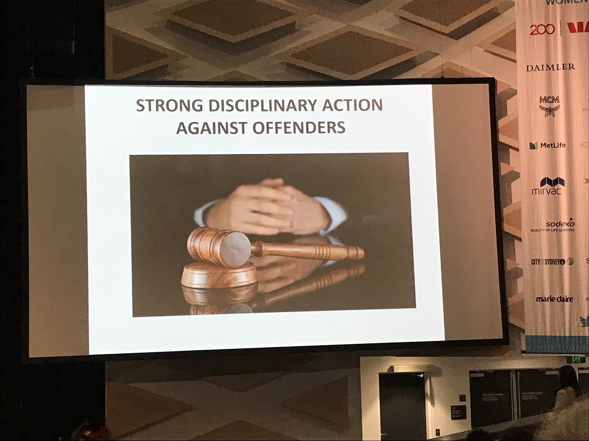 JanelleWeissman's tweet photo. 1 of 2: “We must continue to speak our truth, for our daughters and for our sons.” @TraceySpicer @NOW_aust guide for organisations to end sexual harassment in the workplace @GSWSYD https://t.co/tKQPwW0Qqr