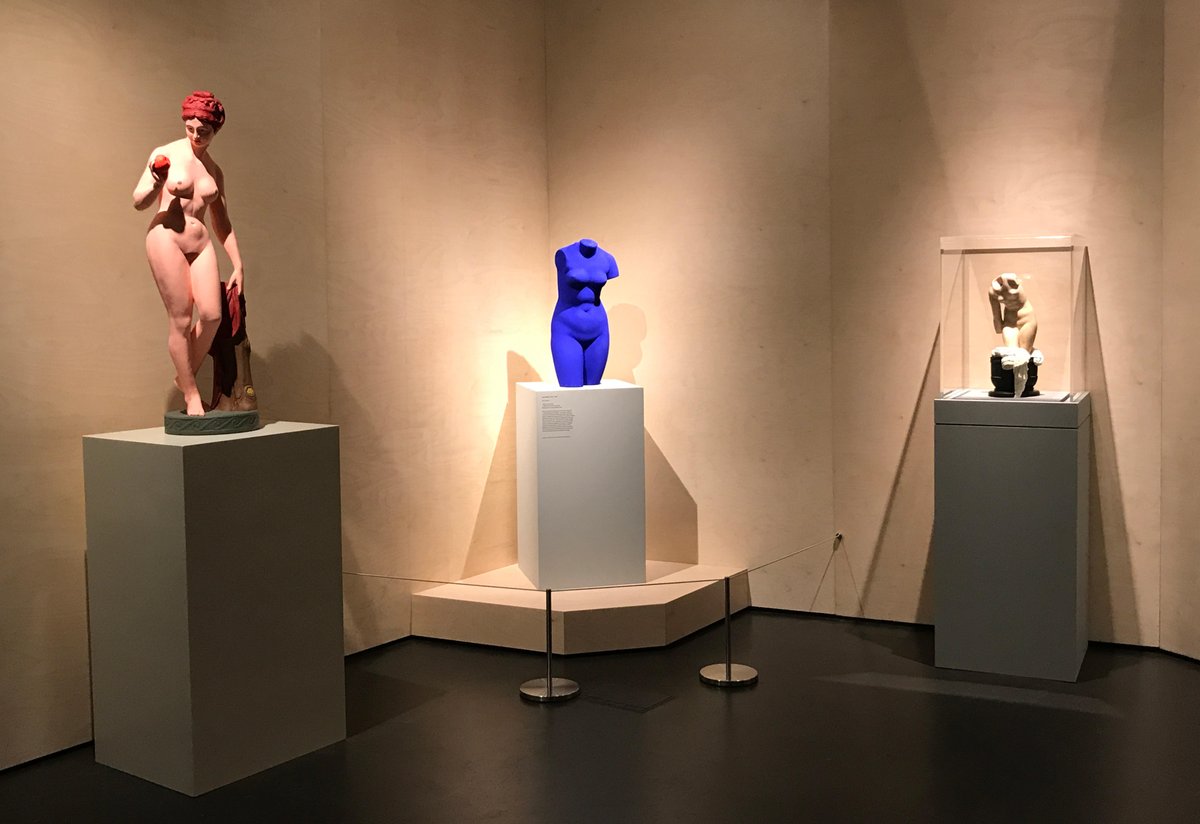 Gagosian's tweet photo. Today is the last chance to see "#TheClassicalNow" at @KingsCollegeLon! The exhibition, presented in partnership with @MACMougins, explores the ways in which Graeco-Roman art has captured the modern imagination: https://t.co/LC8f5mEFIM https://t.co/mrK3aob0dW