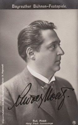 today_classical's tweet image. #Today in 1919 Death of German #bass Rudolf #Moest in Vienna. #MusicHistory #classicalmusic