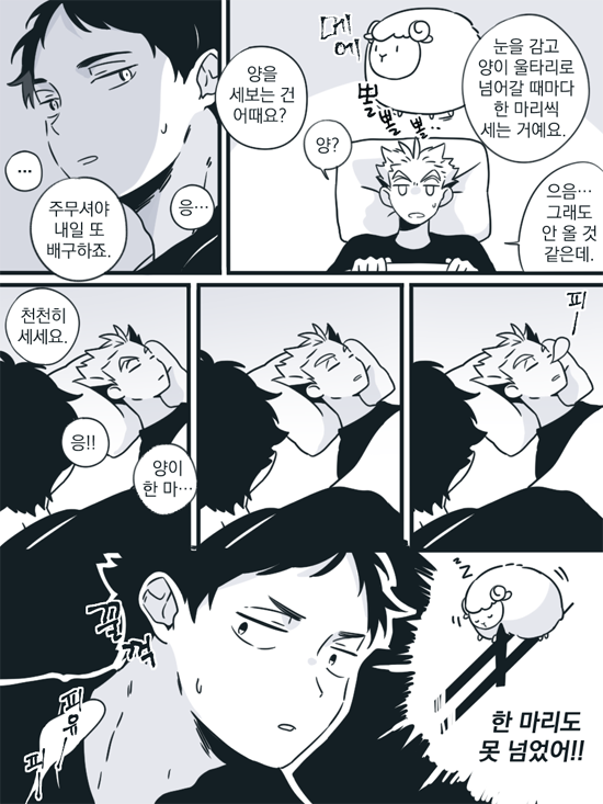 그리고 아카아시 잠 다 깨서 양 팔천마리 셈 