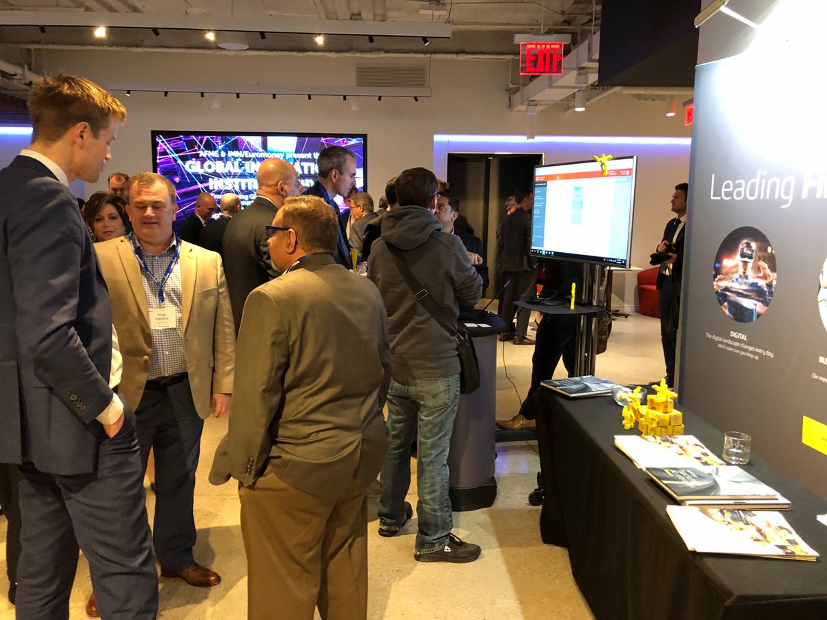 Synechron's tweet photo. It's been such a great day for us with all these great minds in #blockchain together at the IMN #Synchronize2018 event. https://t.co/stzxT4lml2 https://t.co/q6oYG40wgr