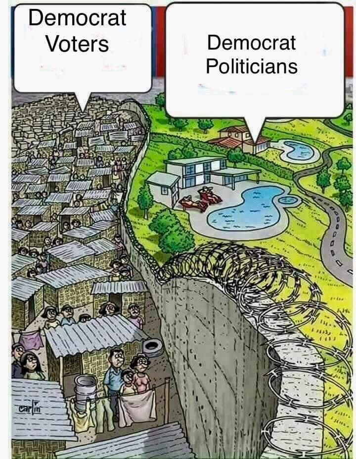 poetWOAgun's tweet photo. @FoxNews @charliekirk11 @TheDemocrats This political cartoon SAYS IT ALL about #DemocratPoliticians &amp; the #LIES they feed #PoorAmericans always promising them relief but NEVER Accomplishing anything for them

#ClintonLIES #HillarySOROS #SOROS #HRCvideo #ChildTrafficking #PEDOgate #ObamaGate @POTUS @realDonaldTrump https://t.co/e7b5AWIUEs