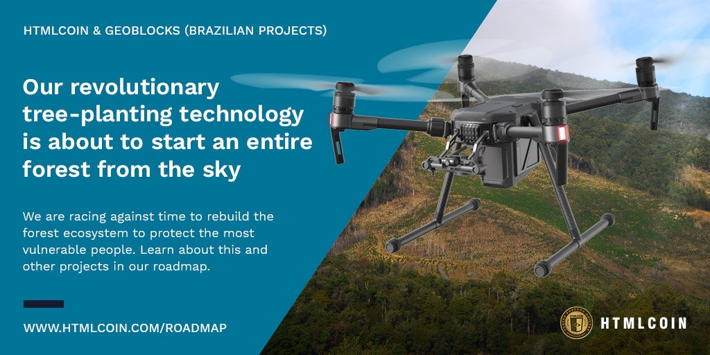 HTMLCOIN's tweet photo. @htmlcoin is proud to feature our latest Brazilian project - GEOBLOCKS! Visit https://t.co/97pHoWO4ax for more info on this and other blockchain project developments. https://t.co/9ZM4t7YP5p