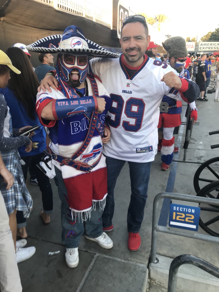 Like a die hard Mexican Bills’ fan, I want to recognize the <a href="/buffalobills/">Buffalo Bills</a> organization. It was a class act with <a href="/PanchoBilla1/">Pancho Billa</a> !! #VivaLosBills
