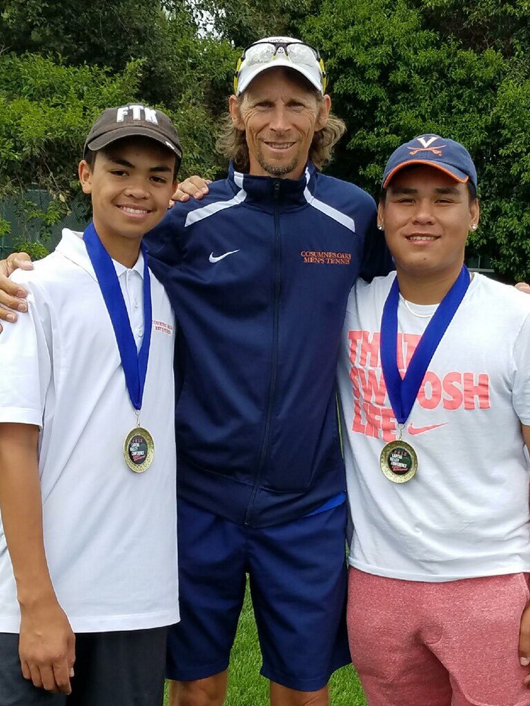 CO10SBoosters's tweet photo. Donaldo Wilson/Gerard Llanillo CVC League Doubles Champs, will represent COHS and CVC at sections next Wed #cohswolfpacktv #EGSportscorner https://t.co/qQ0Z5R4AJ1