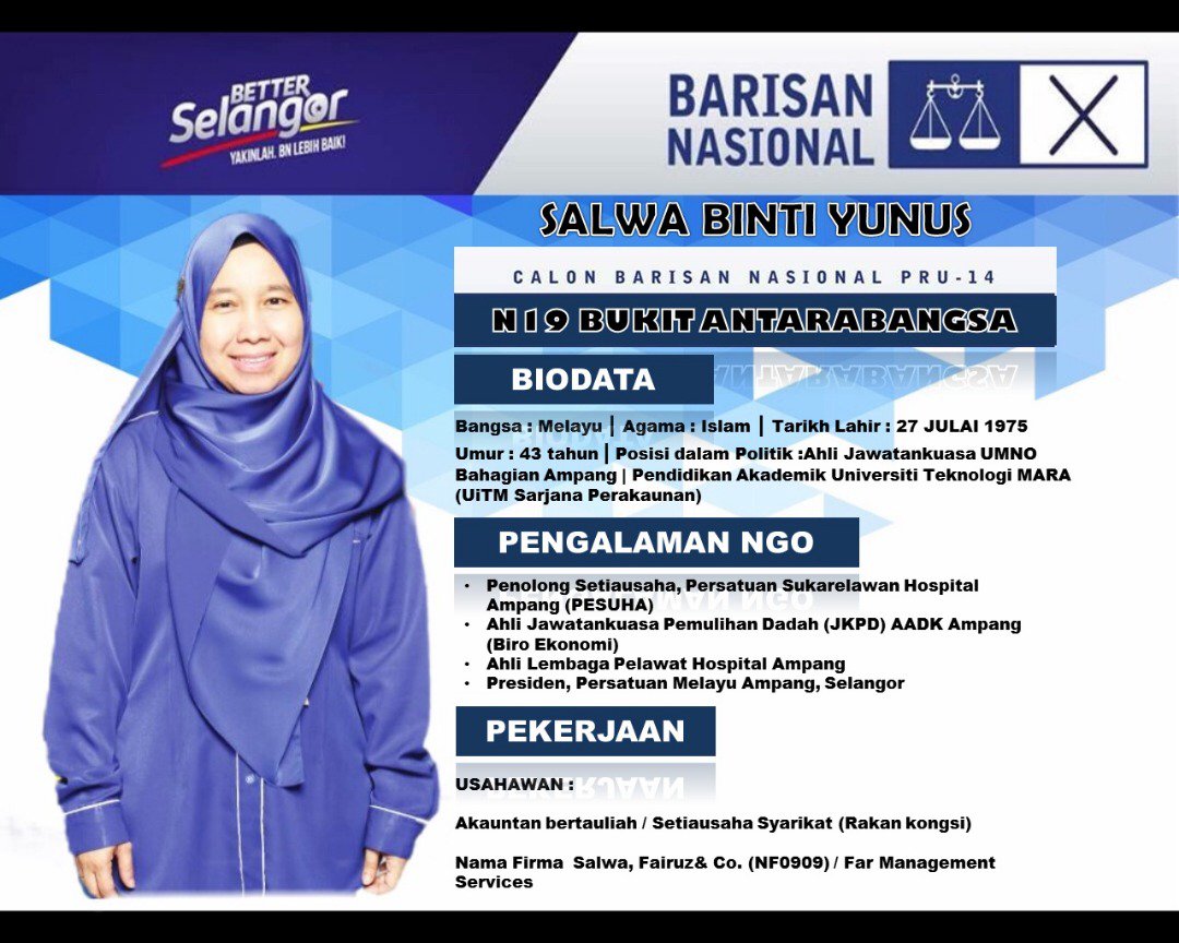 Mustaqim Abdul Karim On Twitter Calon N19 Dun Bukit Antarabangsa Jombn Shyn19 Bukitantarabangsa Kuasawanita Hebatkannegara Pru14