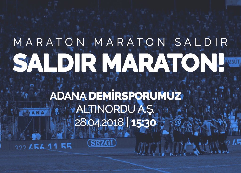 Sen,Ben YOK,
Sadece Demirspor VAR.
Armayı Seviyorsan Sen de Maça Gel