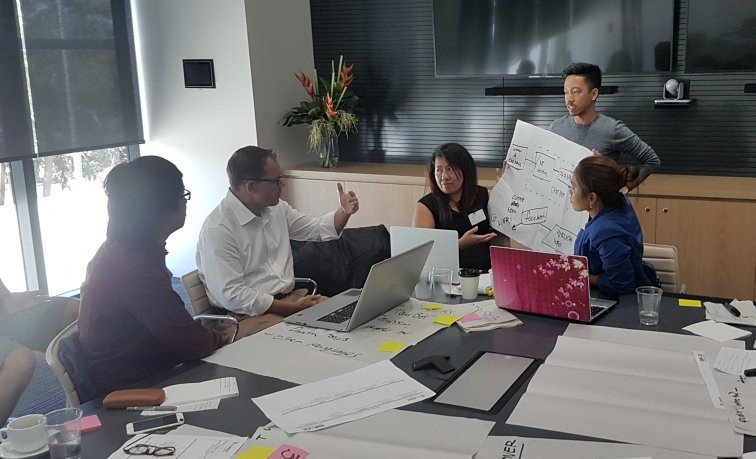 topendideasfest's tweet photo. Champion @lukejgosling getting amongst the awesome tourism innovation and ideation at #TourismIdeasFest2018 #NT #Darwin https://t.co/TQwgQny1EU https://t.co/CUIIuJ9cKc