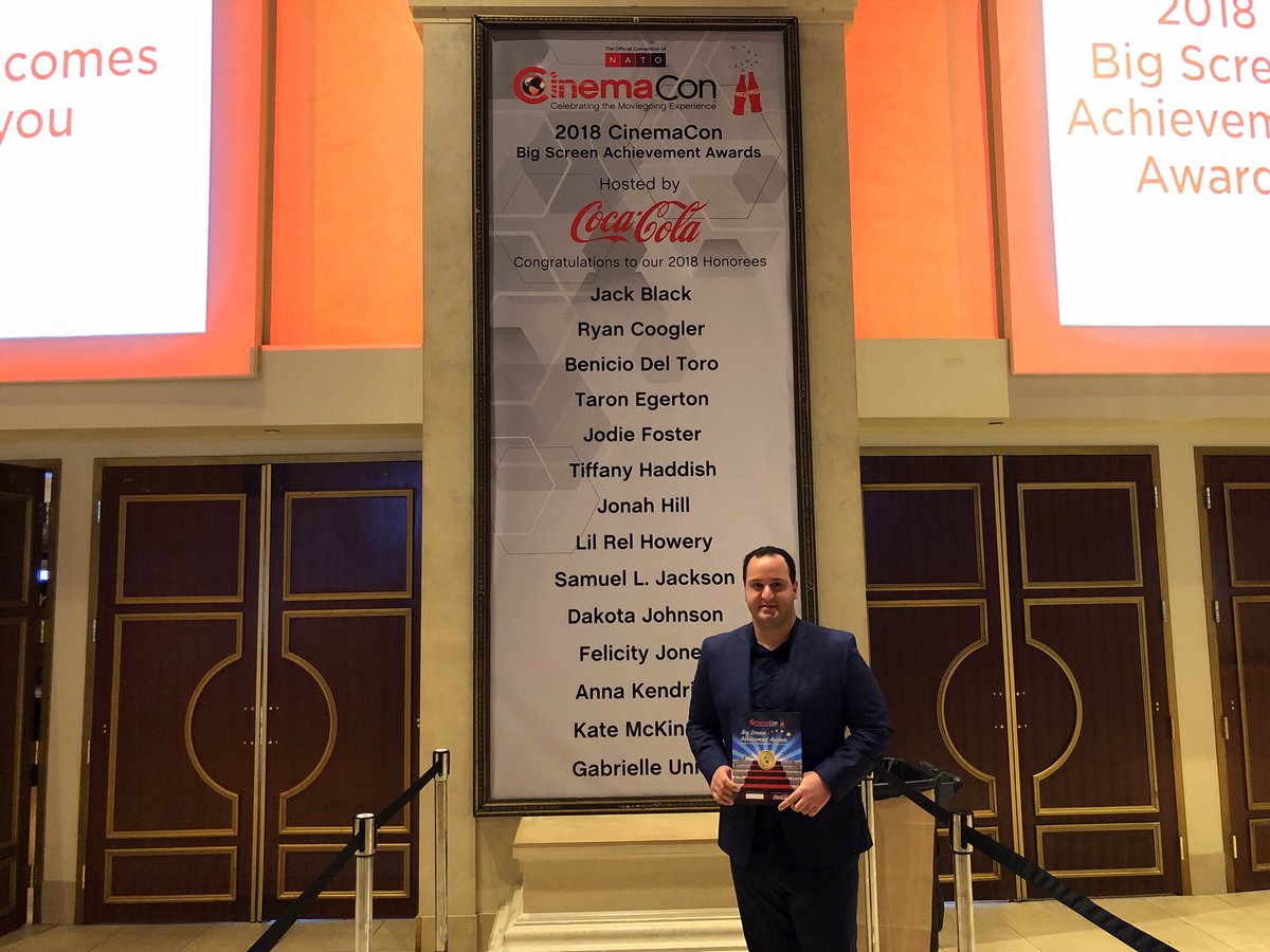 RonRafaelS's tweet image. Ron Rafael Shimshilashvili at the 2018 CinemaCon Awards in Las Vegas, NV #ronrafael #ronrafaels #ronrafaelshimshilashvili #ronshimshilashvili #cinemacon @CinemaCon