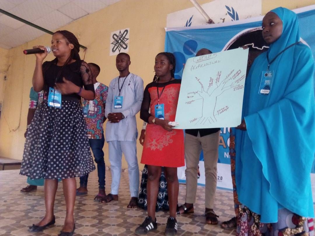 ay_academy's tweet photo. AYA Day 4
We are not only building and empowering African Youth but contributing largely to SDGs mission 2030. During our #academy, we #inspire and #motivate the youths to be the #change they want to see in their community. 
#AYALeaders #AYAKadunaC1 https://t.co/aZOUVVpjAK
