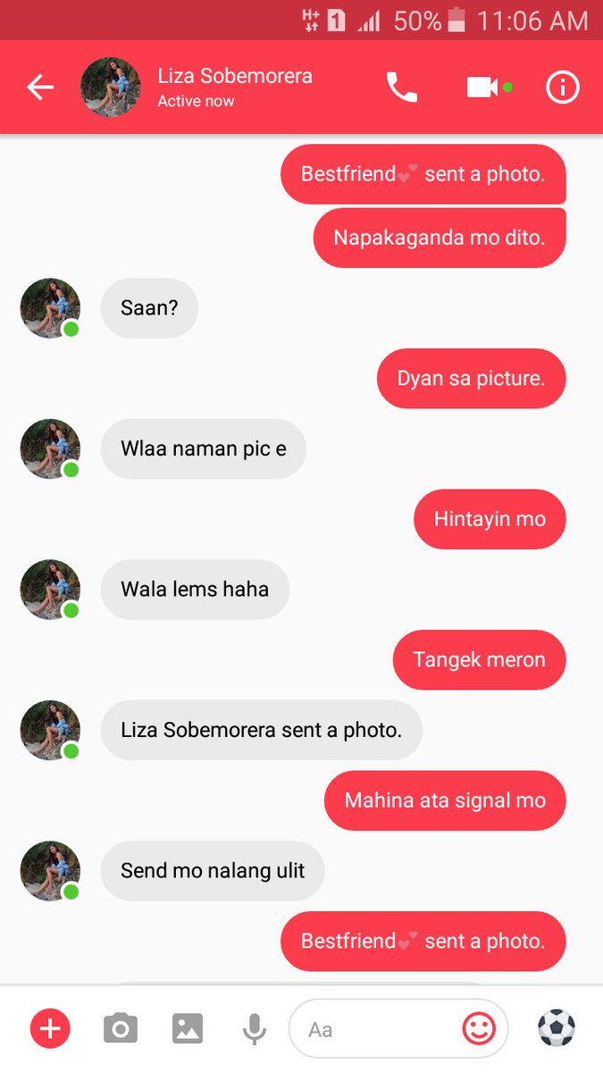 lemarkthegreat's tweet photo. Hindi daw sang-ayon yung messenger sa kagandahan nya kaya ayaw lumabas yung pic nya. HAHAHAHAHAHAHA. @angeladianneee 
#1stVictim https://t.co/6RN45FR9ul
