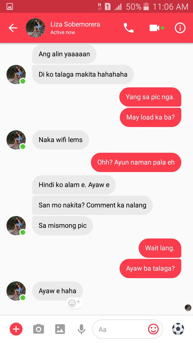 lemarkthegreat's tweet photo. Hindi daw sang-ayon yung messenger sa kagandahan nya kaya ayaw lumabas yung pic nya. HAHAHAHAHAHAHA. @angeladianneee 
#1stVictim https://t.co/6RN45FR9ul
