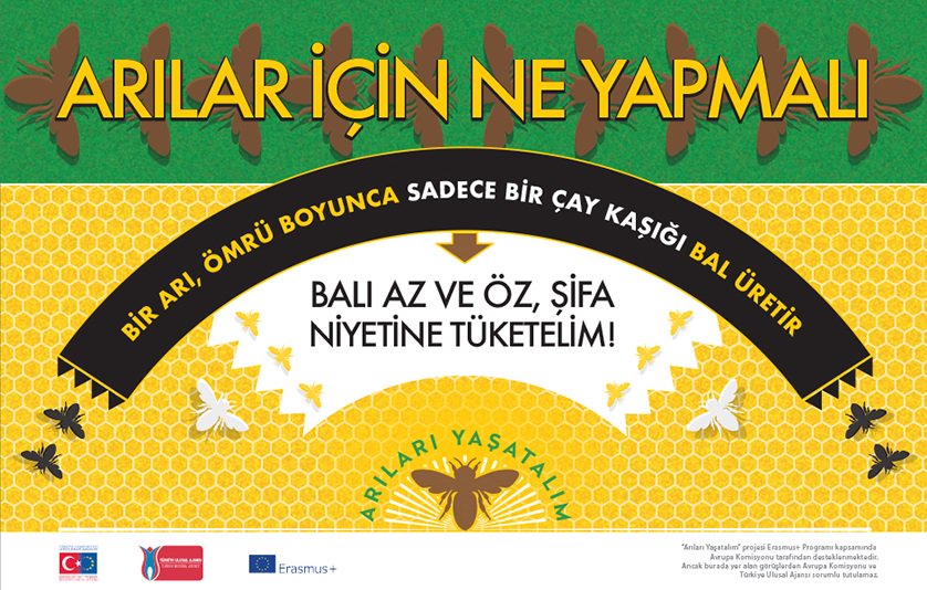 BugdayDernegi's tweet photo. Dünyada en fazla bal tüketen ülkeyiz. Dünya ortalaması 200 gram iken, Türkiye ortalaması 1 kilo 200 gram. 
Oysa bir arı, ömrü boyunca bir çay kaşığı bal üretebiliyor.
https://t.co/LJovmmbz0k https://t.co/PdEBUEcLb8