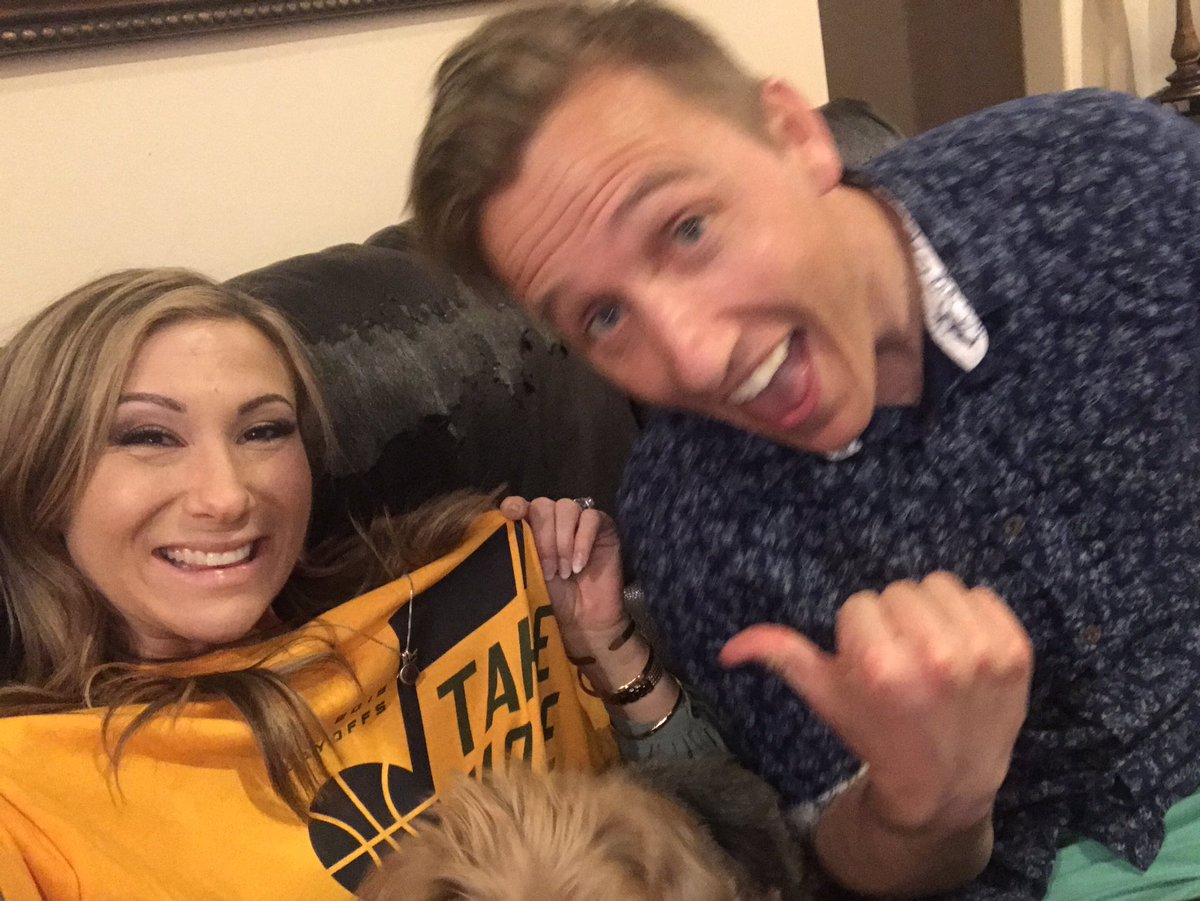 DanicaTVNews's tweet photo. I'm so happy!!! Go Jazz!!!! @utahjazz #utahvsokc #jazzshutdownseries https://t.co/ohSlbvs0WG