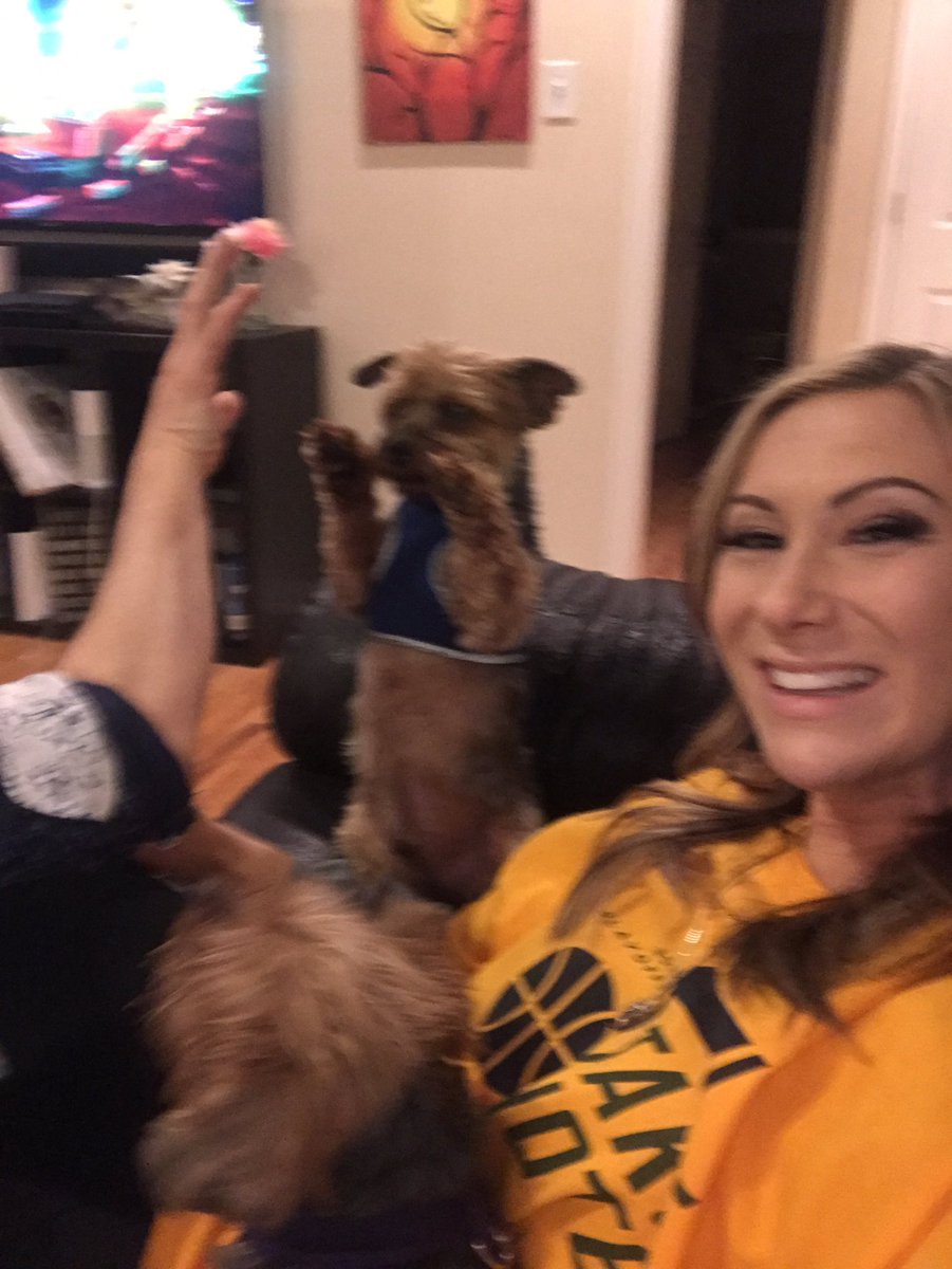 DanicaTVNews's tweet photo. I'm so happy!!! Go Jazz!!!! @utahjazz #utahvsokc #jazzshutdownseries https://t.co/ohSlbvs0WG