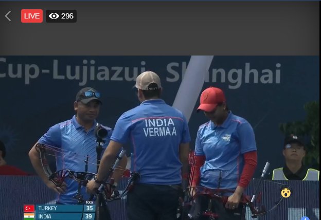 tanmoy_sports's tweet image. Indian Compound Mixed Team wins Bronze after defeating Turkey 154-148 in Compound Mixed Team Bronze medal match of #Archery event at  #WCShanghai