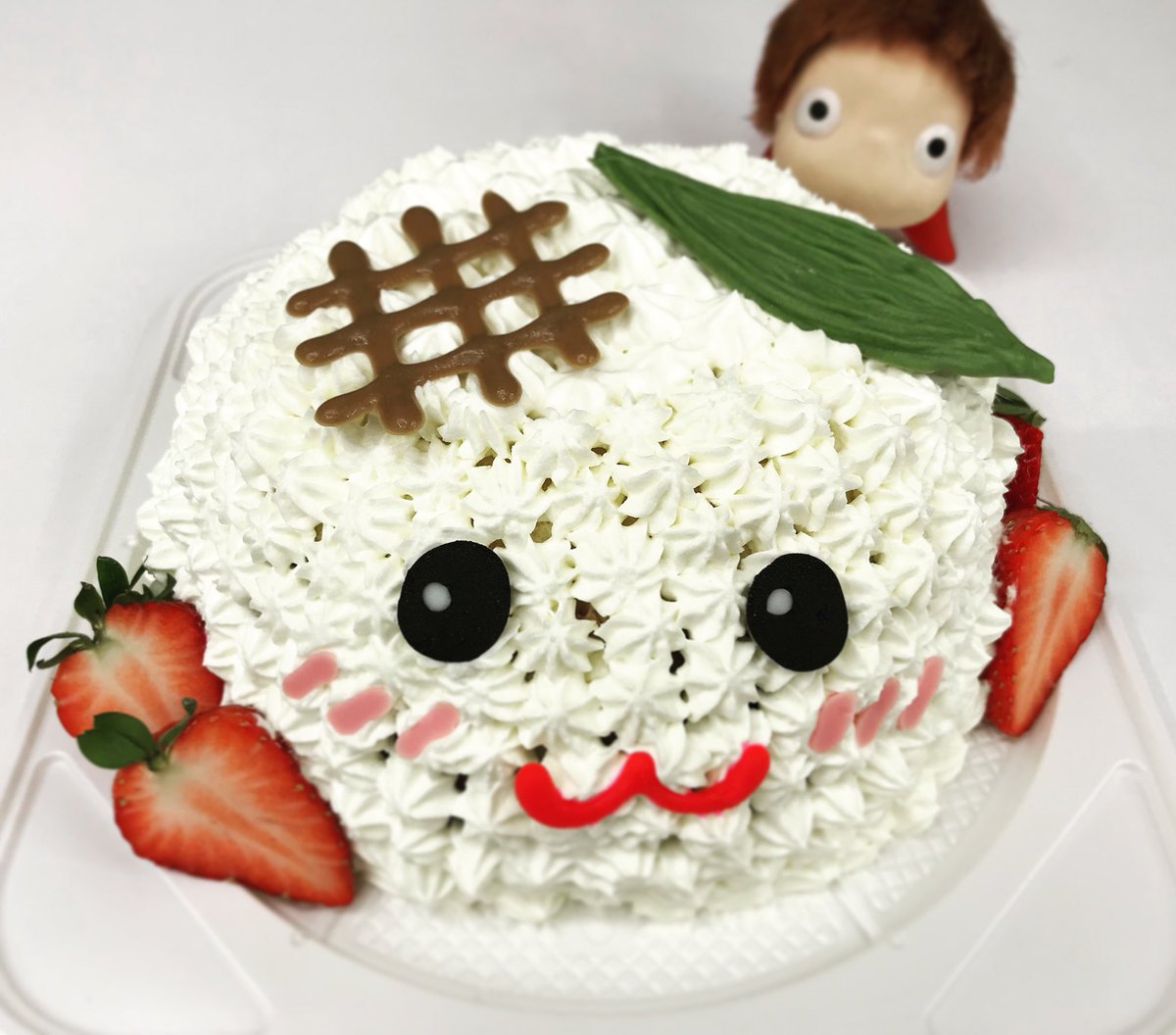 ট ইট র 小松ベーカリー 加須 笹かまちゃん デコレーションケーキ バースデーケーキ 宮城 宮城県 ご当地キャラ キャラクターケーキ こういったケーキのご注文も承っております 1週間以上前にはご予約下さい 今週は怒涛の忙しさでしたが