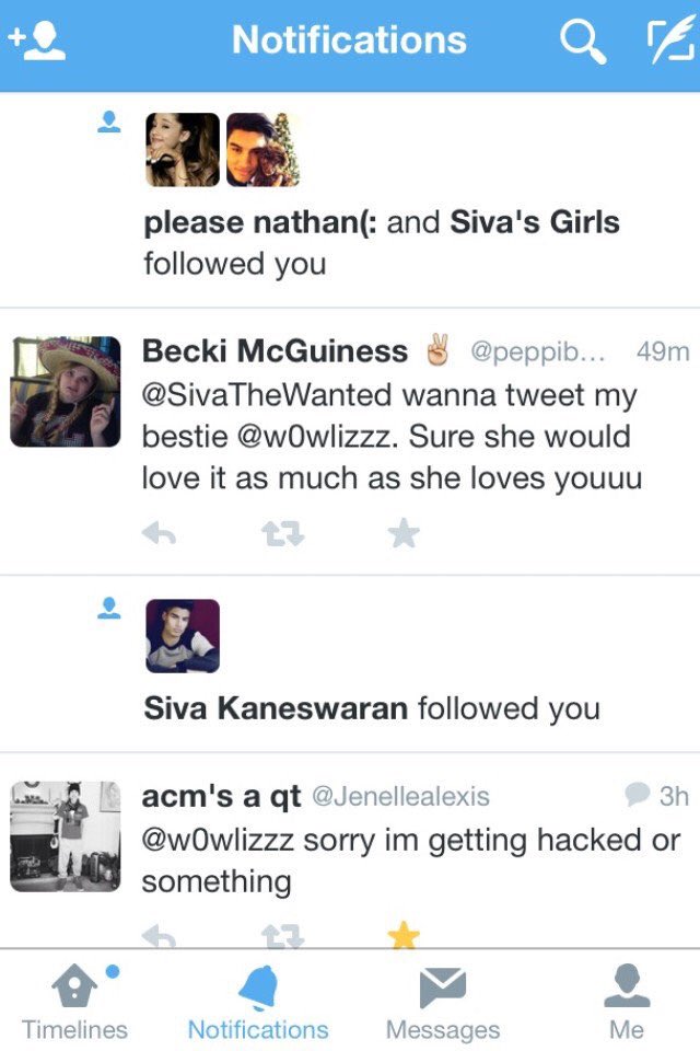 w0wlizzzz's tweet photo. #WeLoveSivaBecause when he followed me on my @/w0wlizzz acc (i got locked out of it 🙁) and i cried for days. still makes me tear up @SivaKaneswaran https://t.co/IzKw1OLUN5