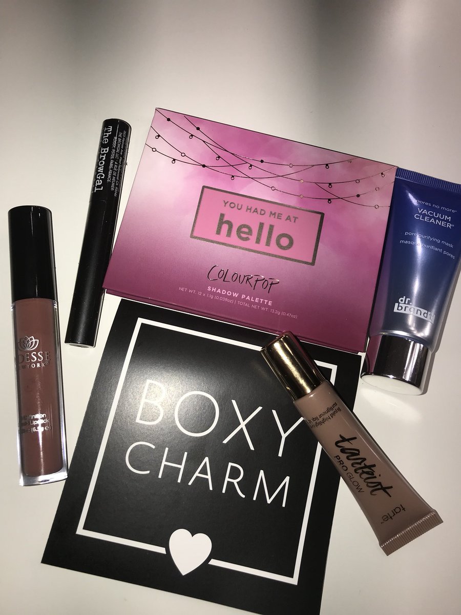 Natasha8286's tweet photo. Hello happiness π Iβm loving @boxycharm π Can you guess the value of these products that I got for $21.00?? ππ
#BOXYCHARM #boxycandy #eyecandy #sprinkleofboxy #Colourpop #tarte #browgal #drbrandt #adesse https://t.co/IQMmsYyg3m
