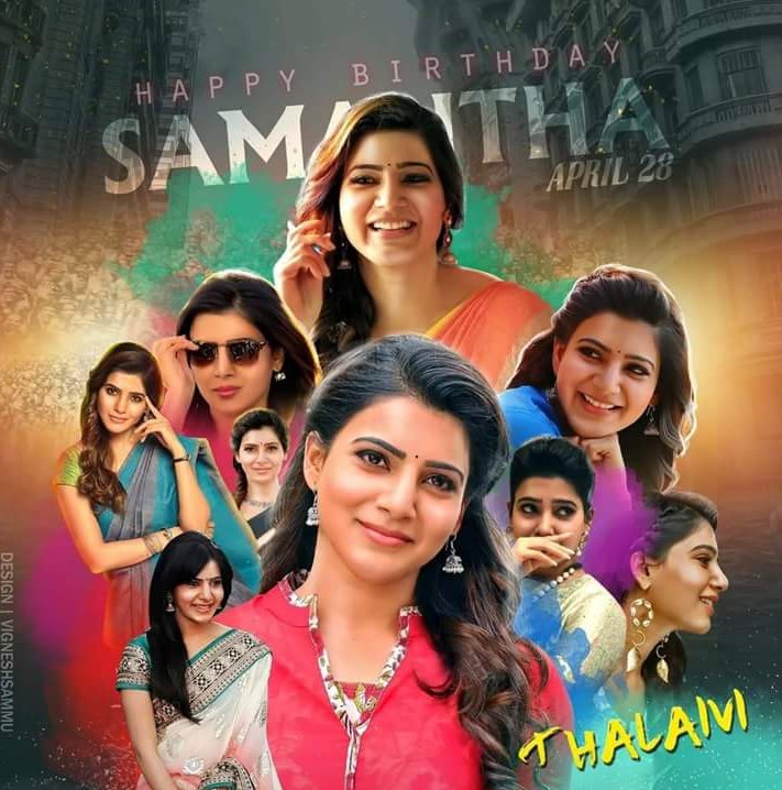 Happy birthday Akkineni samantha have wondered life wt stay blessed    N rock the day     