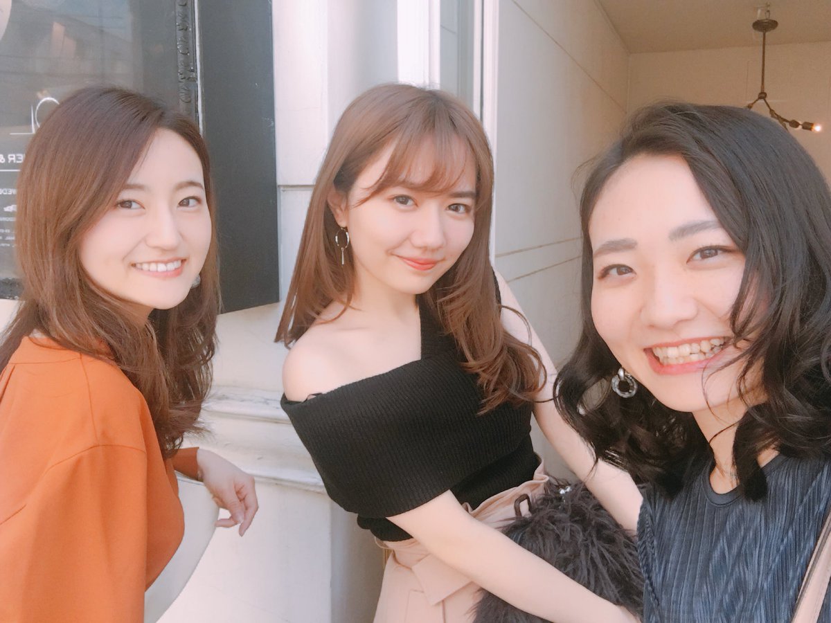 清水葵 Cohina Ar Twitter 小柄美女 Rikashiikiamf とのランチは リアクション芸人の集まりになってしまった