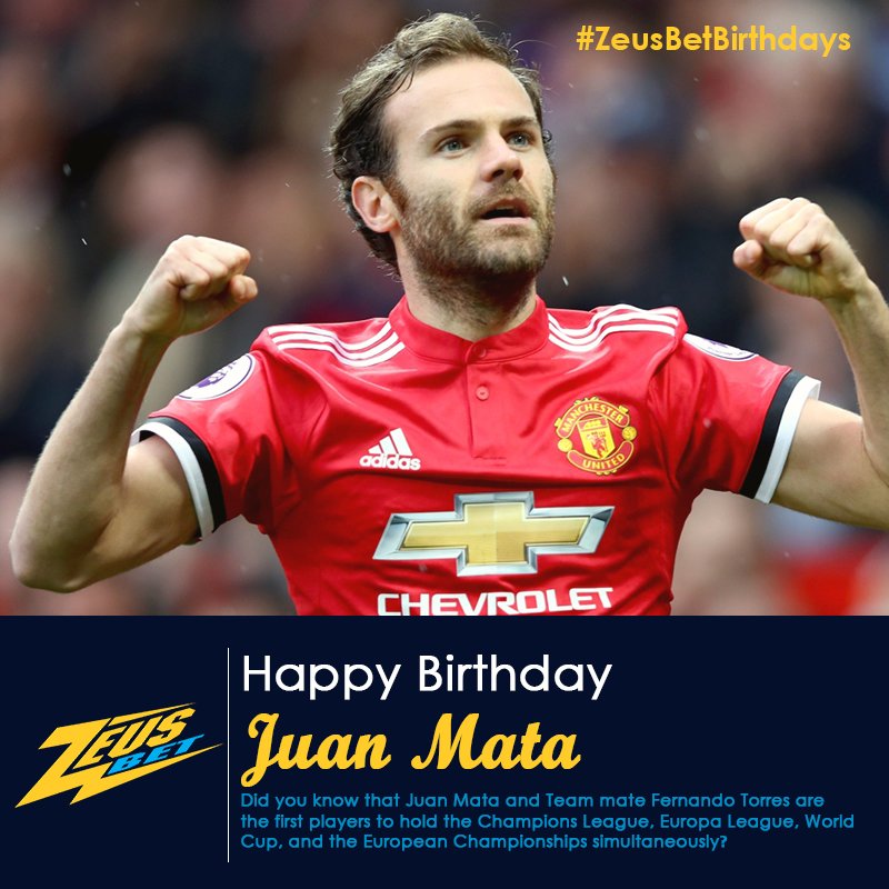 Happy birthday Juan Mata! 