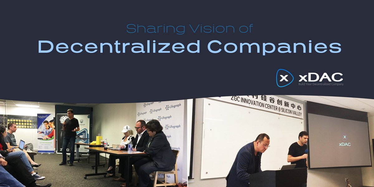 We are on a mission to share our vision of #Decentralized Companies to everyone. #xDAC