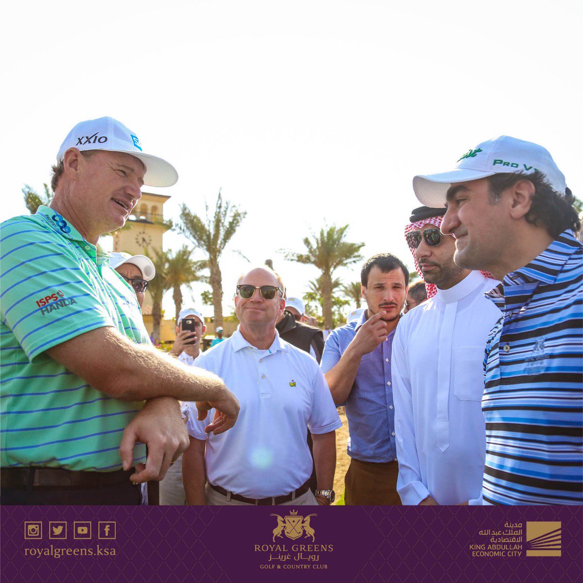 royalgreens_ksa's tweet photo. مشاركة نخبة من نجوم العالم في حفل الافتتاح الرسمي لملعب ونادي الغولف #رويال_غرينز

#KAEC https://t.co/sQhOiLFCCu