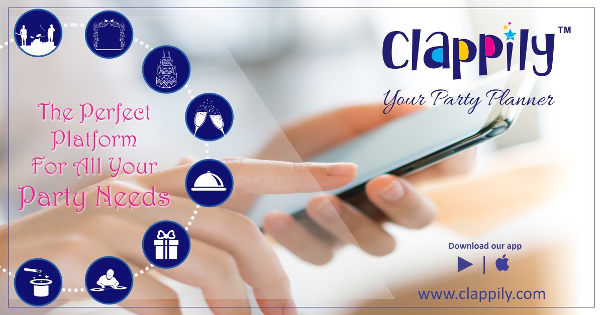 clappily's tweet photo. Goodbye Frustration, Hello.. Occasions with Clappily - Your Party Planner.
#weekend #weekendfun #partyplanning #babyshower #kidsparty 
#partynight #Saturday https://t.co/HOKRdXaqkH