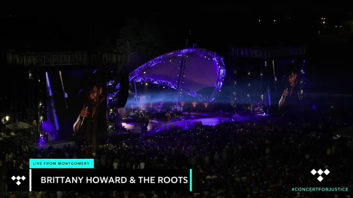 Tickie_Ty's tweet photo. @blkfootwhtfoot (#BrittanyHoward from #AlabamaShakes) @AlabamaShakesAR
@eji_org’s #ConcertForJustice #TIDALxEJI https://t.co/tFwD1m4LIQ https://t.co/XzKhz9bFbG https://t.co/3sK0jmkvtU https://t.co/1ICDz2qBdE