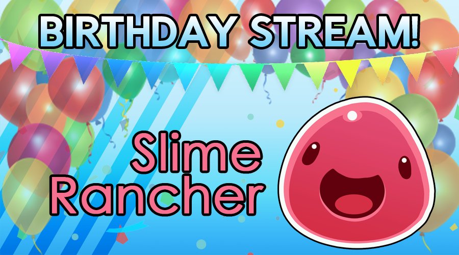 Going live in 10 MINTUES with my very first birthday stream! Join me at twitch.tv/itsagingerbread

#twitchkittens #twitchnetworkingandfriends #gamergirl #femalegamer #slimerancher #birthdaystream #twitchbirthday #SupportSmallStreamers #smallstreamer #twitchaffiliate #happybirthday
