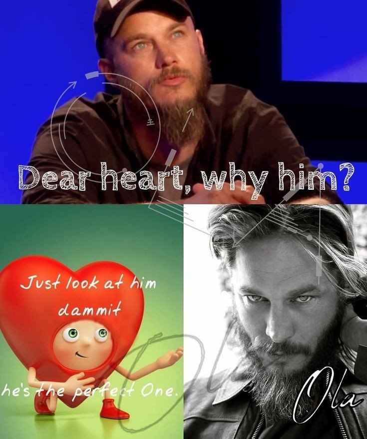 My darling #travisfimmel 😻