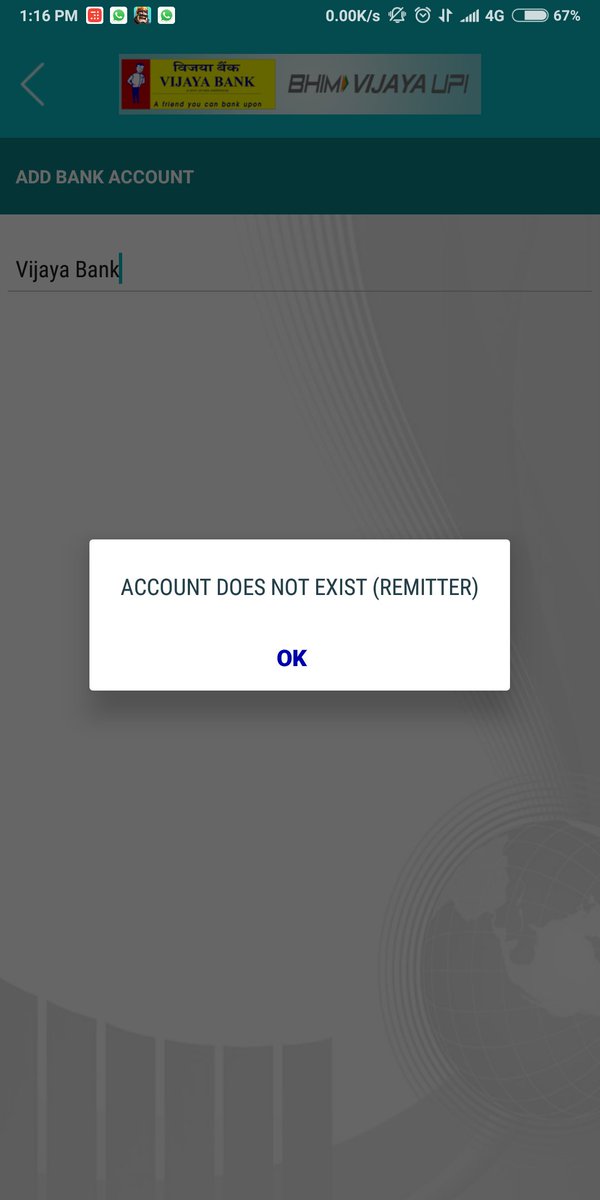 shubhamagg30's tweet photo. @VijayaBankIndia I have activated sms alerts with my account, but it is still showing 'account does not exist' . I have gone to my home branch and they also have no clue about this problem. The person in the bank told me to contact the toll free no. but that wasn't a help either. https://t.co/CFxmkoQ53c