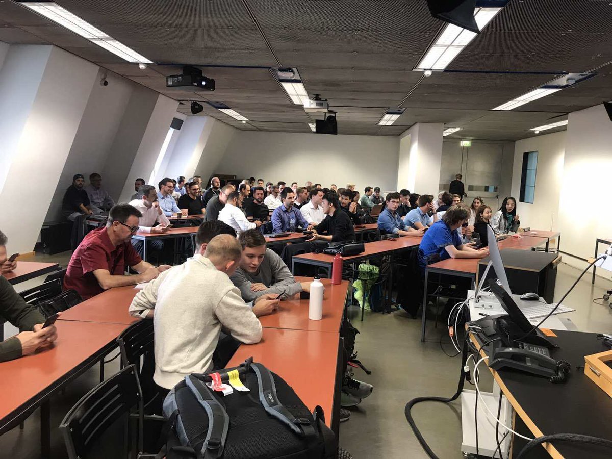 saporganization's tweet photo. The last stop of NEO Europe Tour in University of Zurich has ended successfully. During the tour,SAP spent a great time with developers who are interested in blockchain technology. Join SAP and contact us: https://t.co/bBWHCx5ITB https://t.co/4z0xFqrNm5