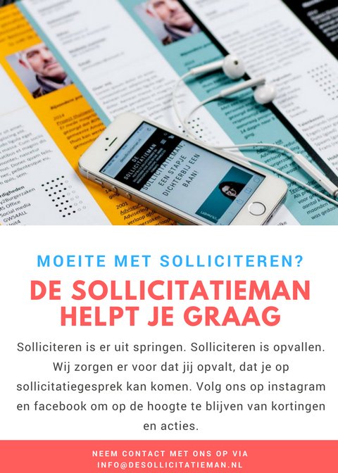 Sollicitatieman's tweet photo. Bij ons kan je unieke concepten krijgen, maar wij maken ook CV's op maat, alleen voor jou! Check https://t.co/b3syx0Sejs  
#nieuwebaan #solliciteren #sollicitatiegesprek #cvmaken #curriculumvitae #curriculumvitaedesign #cv #desollicitatieman #sollicitatiebrief https://t.co/ngaCoeZrZ8