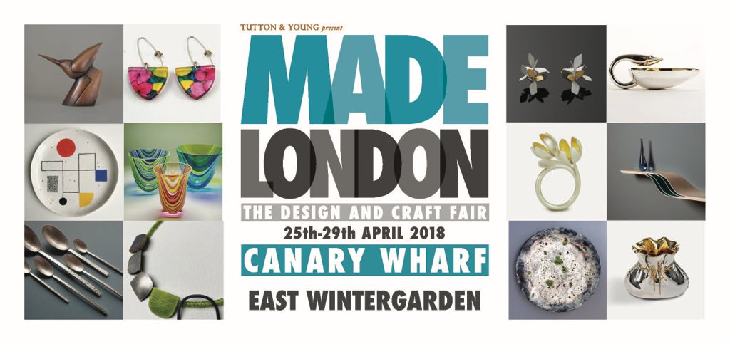 Last 2 days of MADE LONDON at Canary Wharf. Some of my work available at Atelier 51.