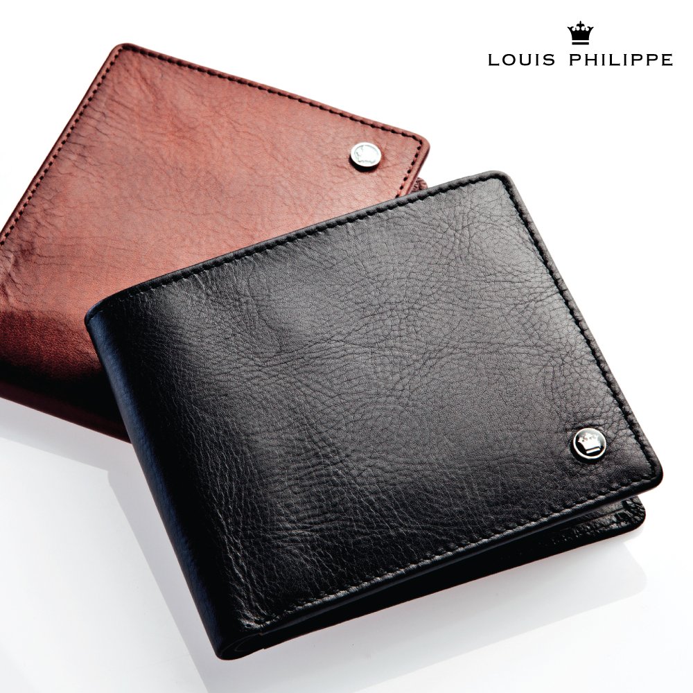 brown louis philippe wallet