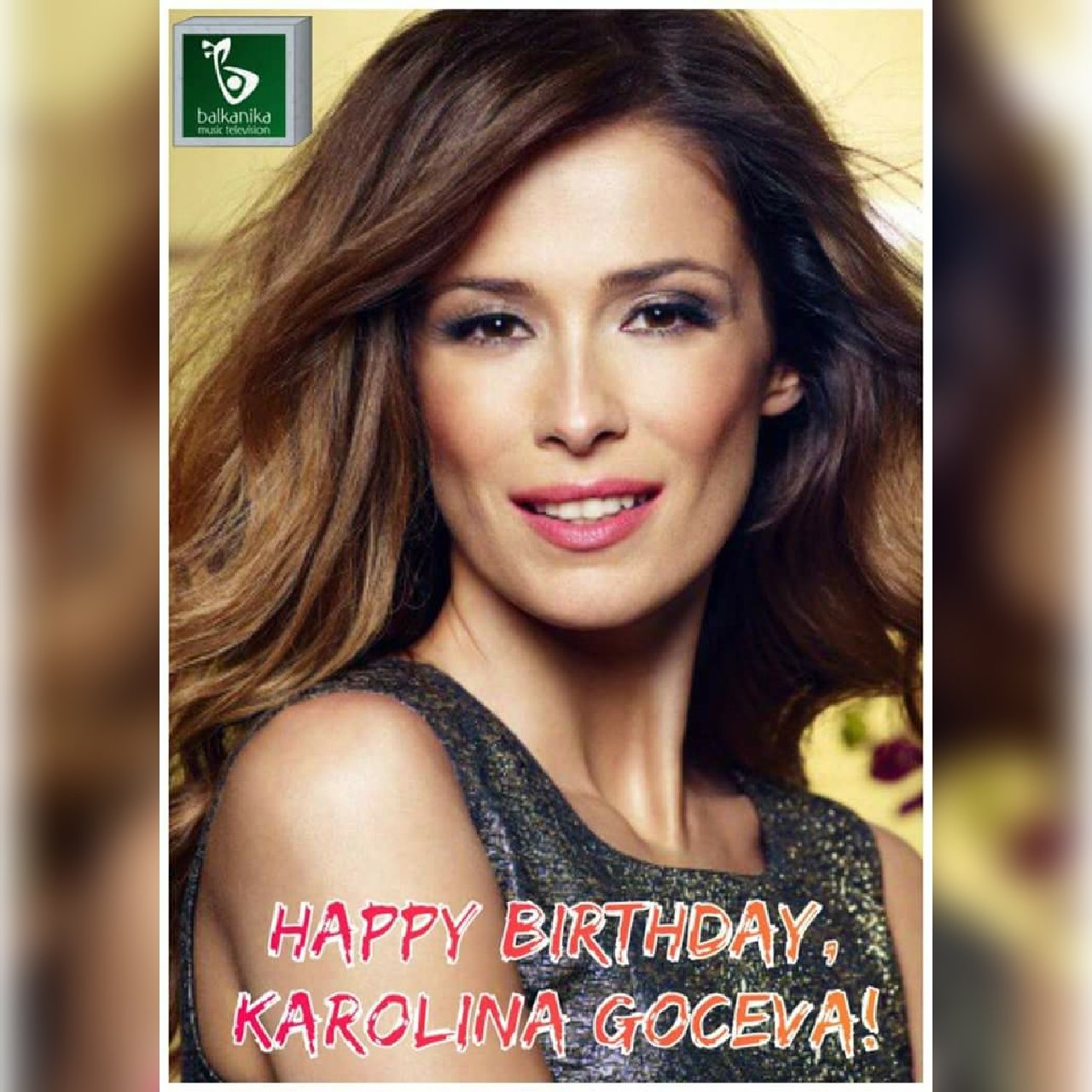 Happy birthday, Karolina Goceva!                         !    